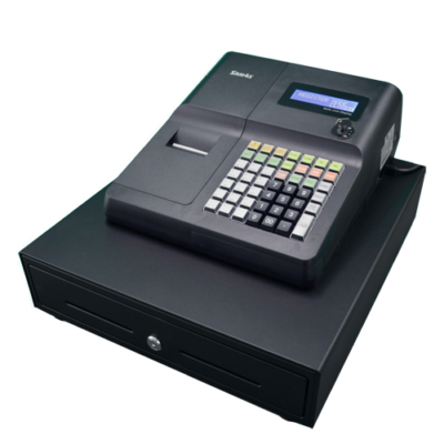 SAM4S ER-260EJ Thermal Single Station Cash Register with Raised Keyboard (NOT NEW ) REFURBISHED (LAST ONE)