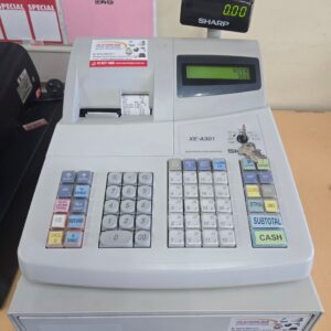 Sharp XE-A301 Cash Register (WHITE) (NOT NEW)